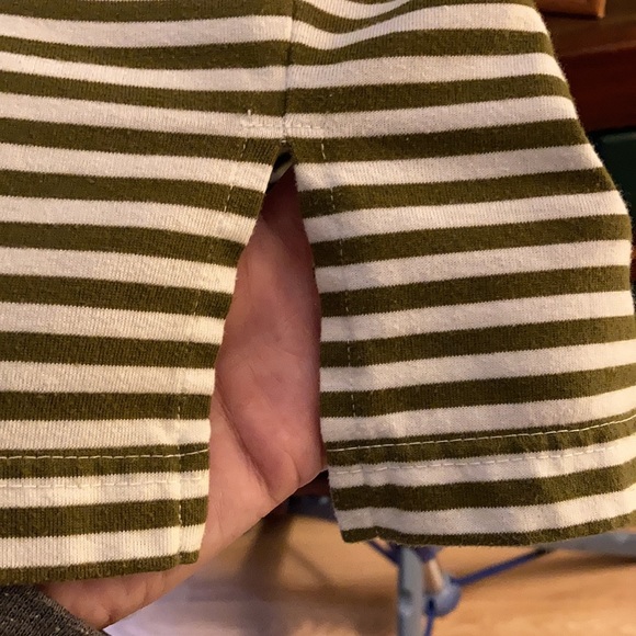 Extra Shenanigans striped and embroidered top 2X - Picture 9 of 9